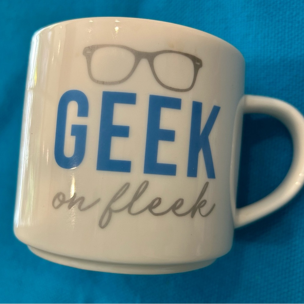 GEEK ON FLEEK  White Porcelain Mug